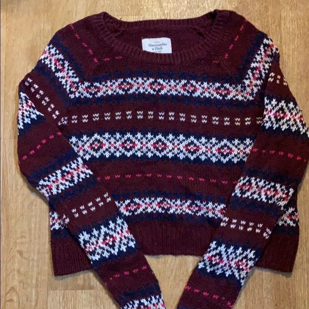 Abercrombie and Fitch Cropped Sweater
